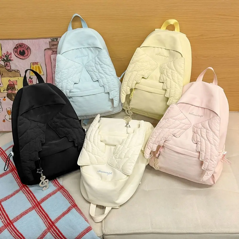 Çok Yönlü Melek Kanadı Sırt Ça - Canvas Backpack Casual incelemesi ve fiyatı